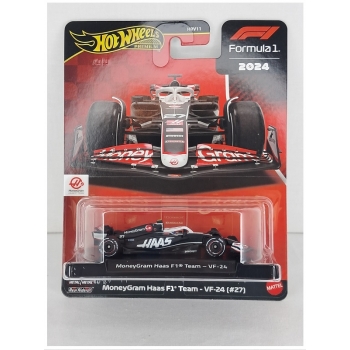 Hot Wheels 1:64 MoneyGram Haas F1 Team VF-24 #27 Nico Hulkenberg